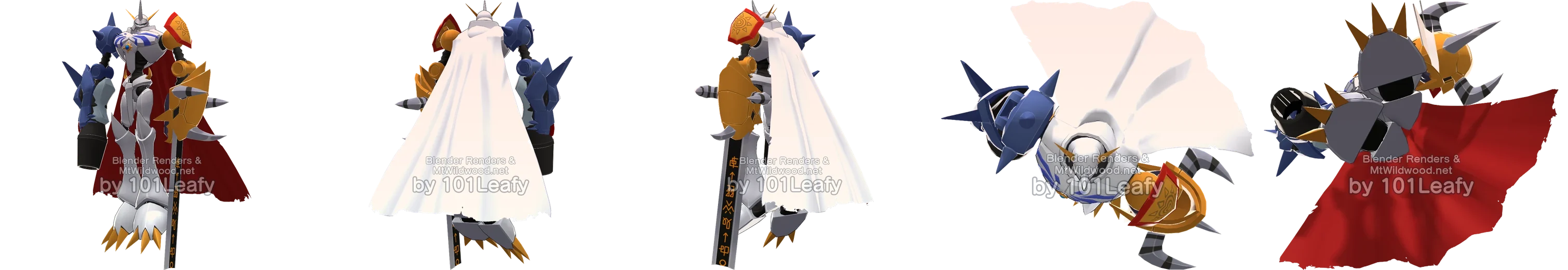 Omnimon front