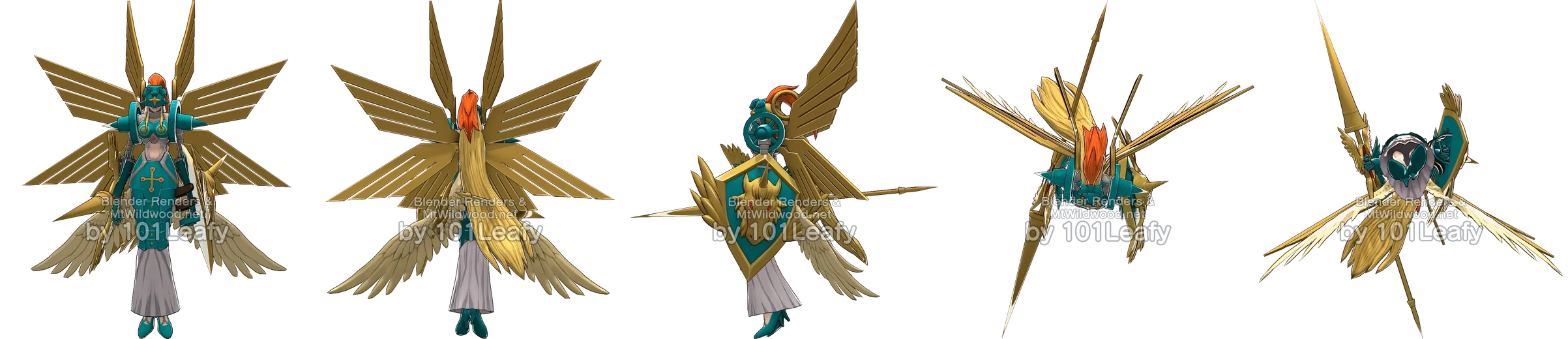 Ophanimon front