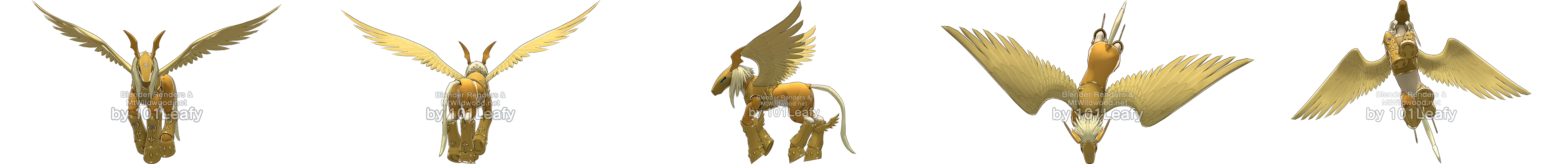 Pegasusmon front