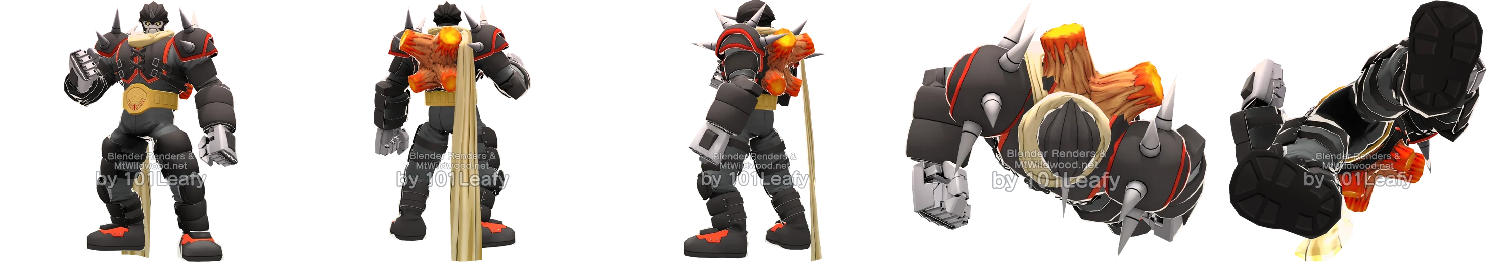 PileVolcanomon front