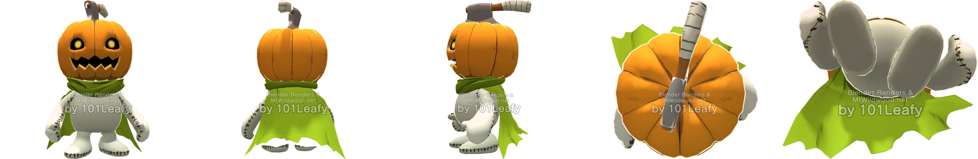 Pumpkinmon front