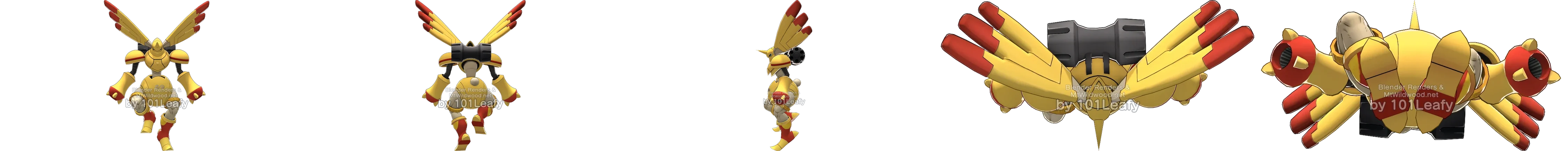 Rapidmon (Armor) front
