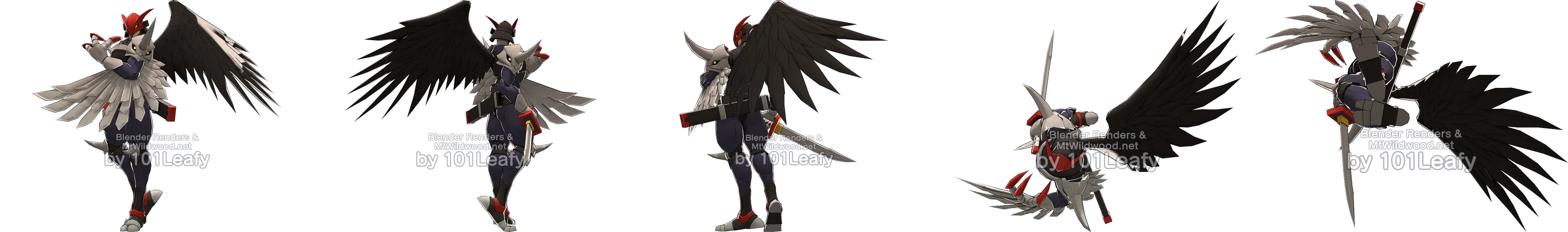 Ravemon front
