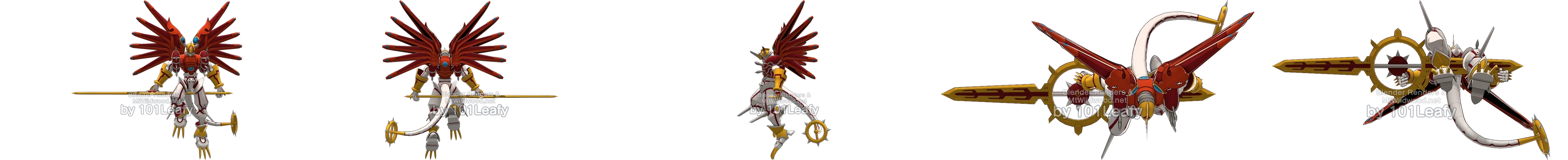ShineGreymon front