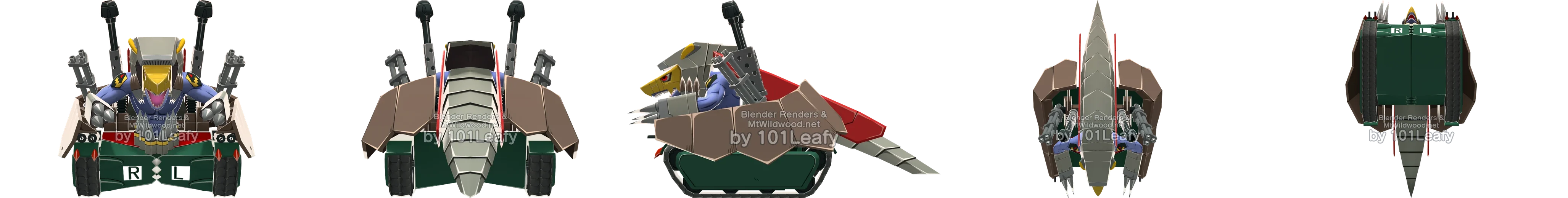 Tankdramon front