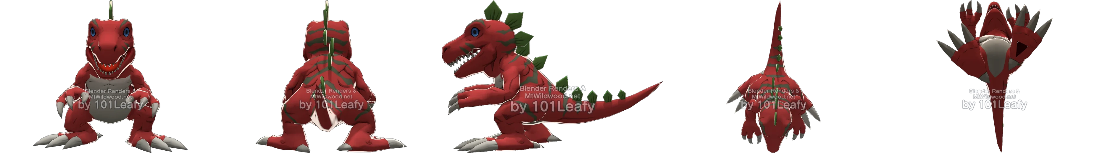 Tyrannomon front