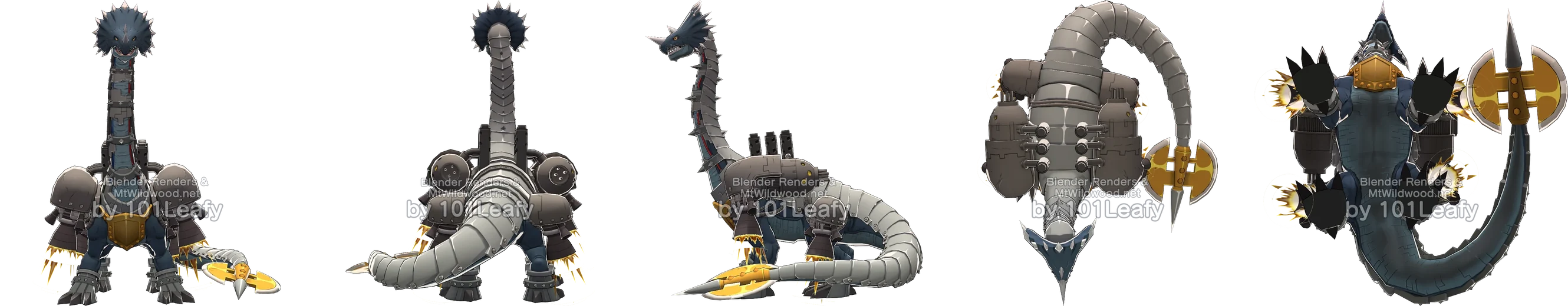 UltimateBrachiomon front