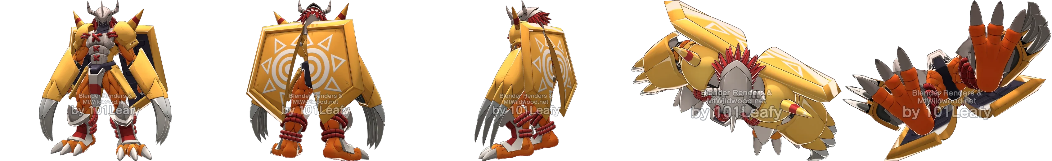 WarGreymon front