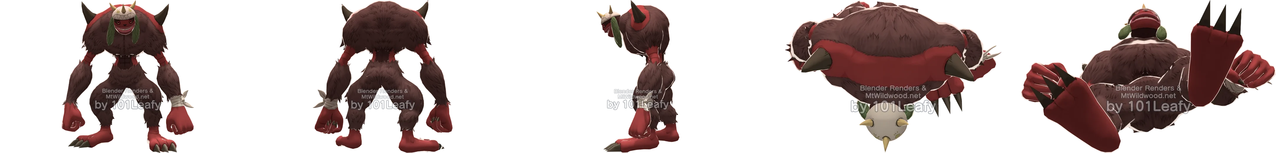 Wendigomon front