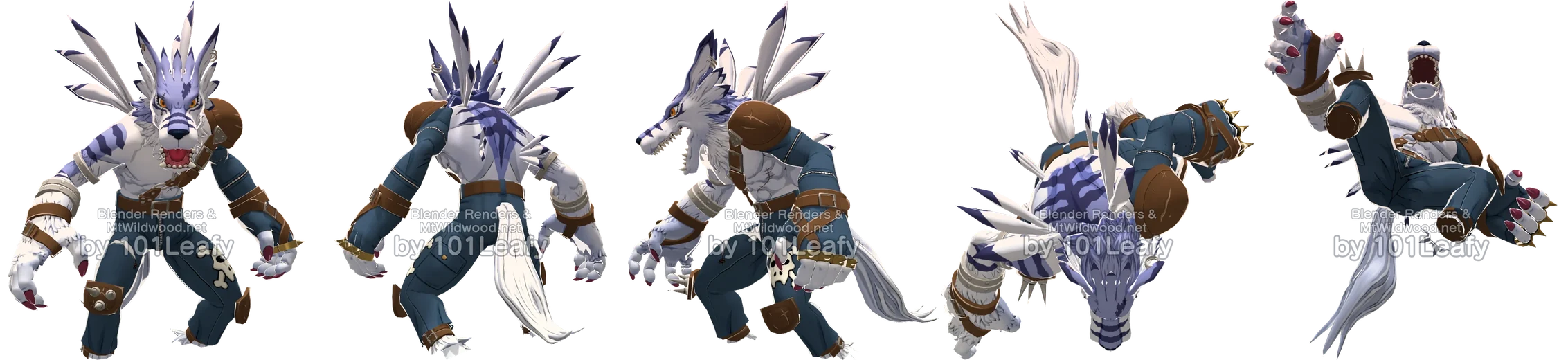 WereGarurumon front