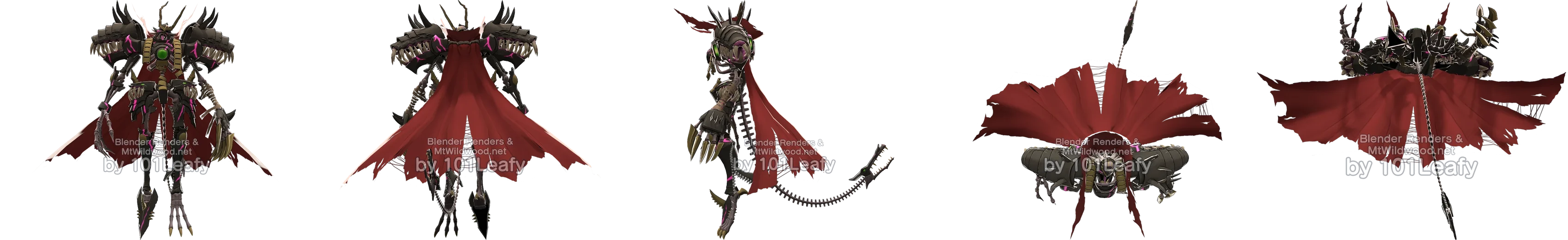 ZombiePlutomon (Right Shoulder) front